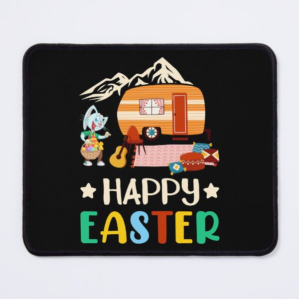 Item preview, Happy Easter Egg Hunting Camper Camping Trailer designed and sold by haselshirt.