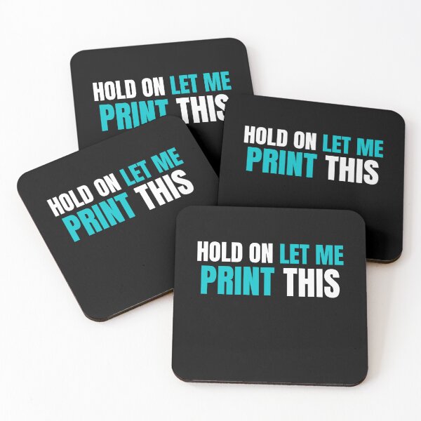 Item preview, Hold On Let Me Print This designed and sold by Printint.