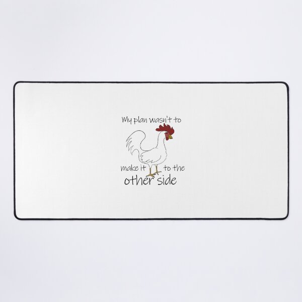 Item preview, Tired of Life Rooster Red and White designed and sold by CrazyCatCraft.