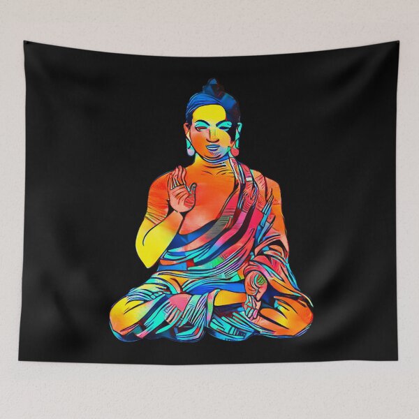 Item preview, Cartoon Buddha designed and sold by AintJames.