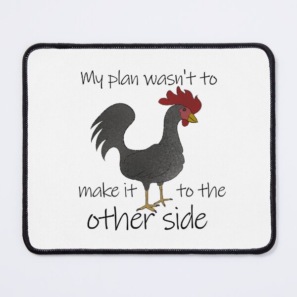 Item preview, Tired of Life Rooster Red and Black designed and sold by CrazyCatCraft.