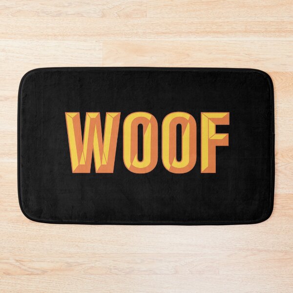 Item preview, Woof - Beveled Text Design designed and sold by Gerhanj.