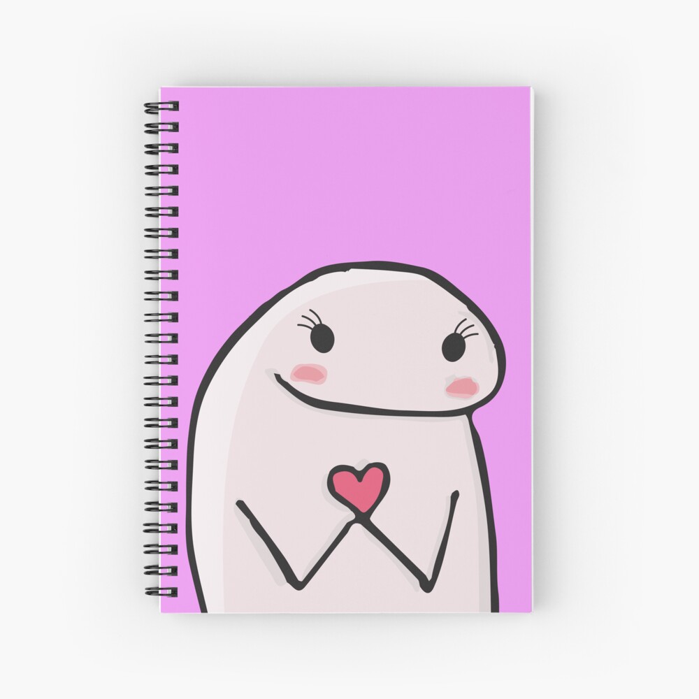 Confused Flork meme Spiral Notebook for Sale by onlyheba in 2023