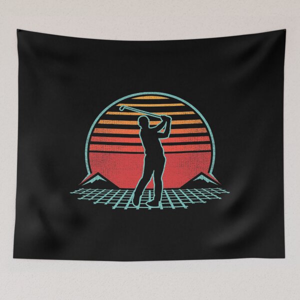 Item preview, Golf Retro Vintage 70s 80s Style Golfer Player Gift designed and sold by definitediffere.