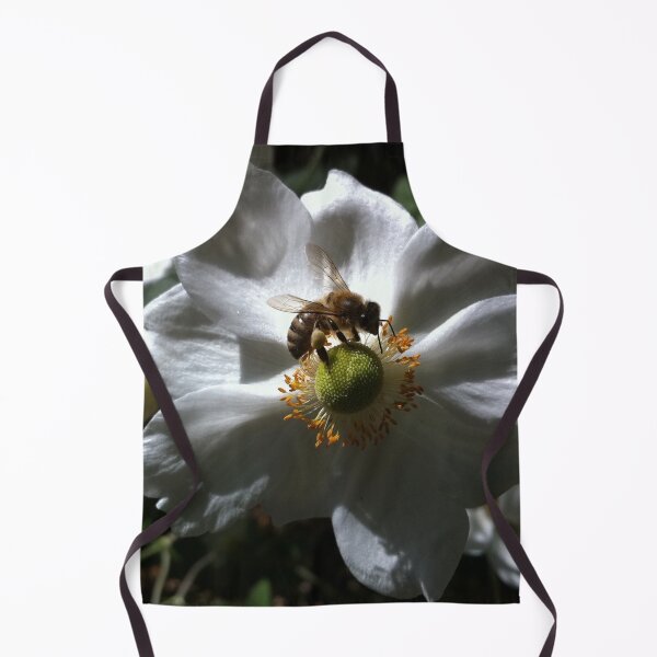 Item preview, Endangered Bee on a White Rose designed and sold by Photomersion.