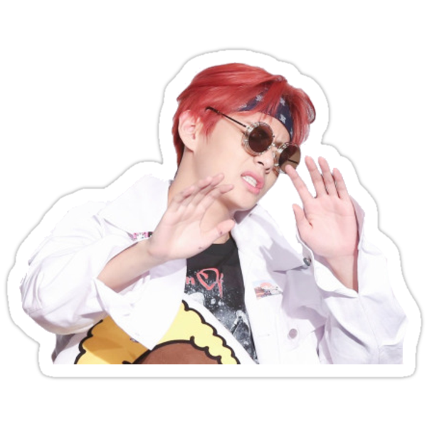 "Kim Taehyung " Stickers by ysshana | Redbubble