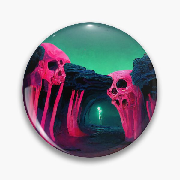 Item preview, Neon Skeleton Cave designed and sold by MdMathias.