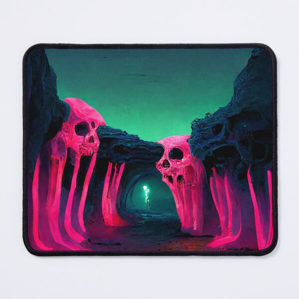 Item preview, Neon Skeleton Cave designed and sold by MdMathias.
