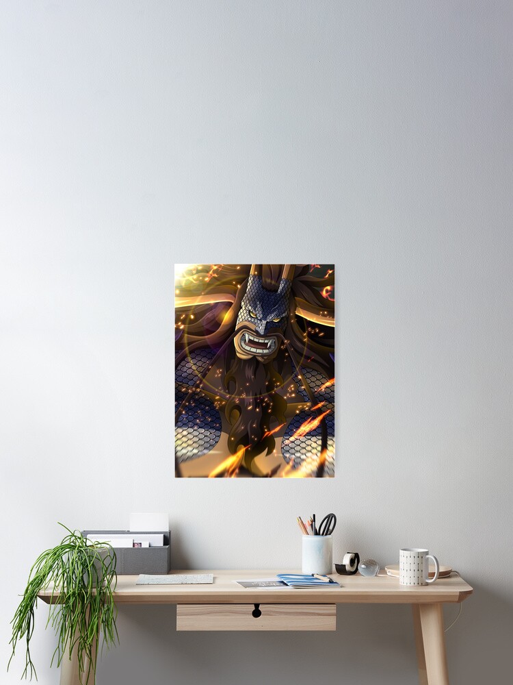 Luffy Gear 5 vs Kaido ONE PIECE Poster for Sale by newgatearts