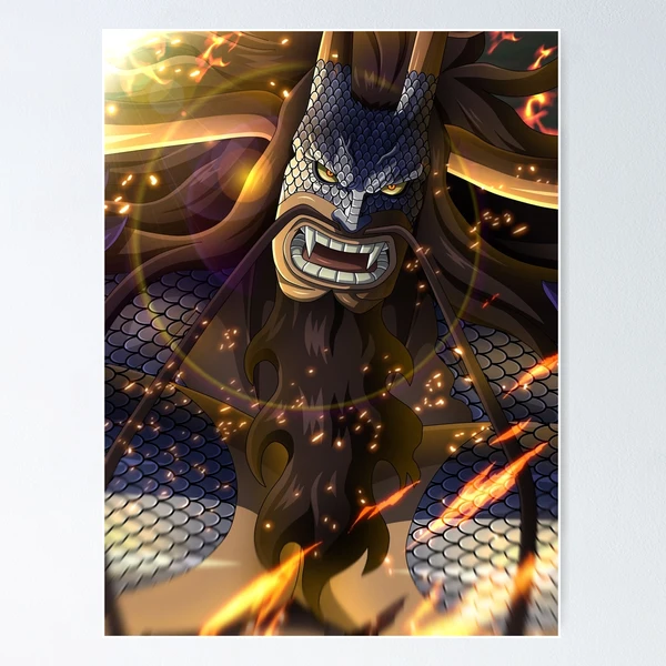 Luffy Gear 5 vs Kaido ONE PIECE Poster for Sale by newgatearts