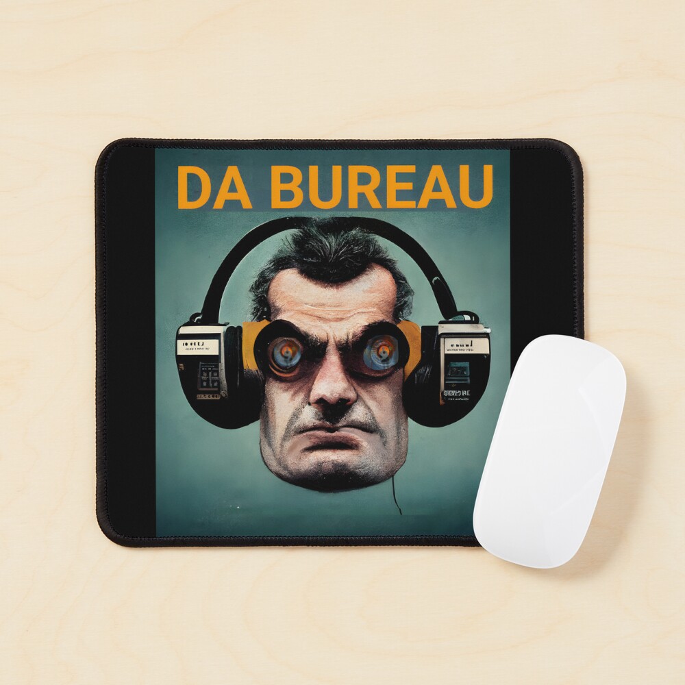 Item preview, Mouse Pad designed and sold by DaBureauOfMerch.