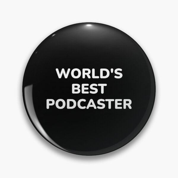 Item preview, Worlds best Podcaster - Funny Podcaster Meme designed and sold by Inspirationmotivation.