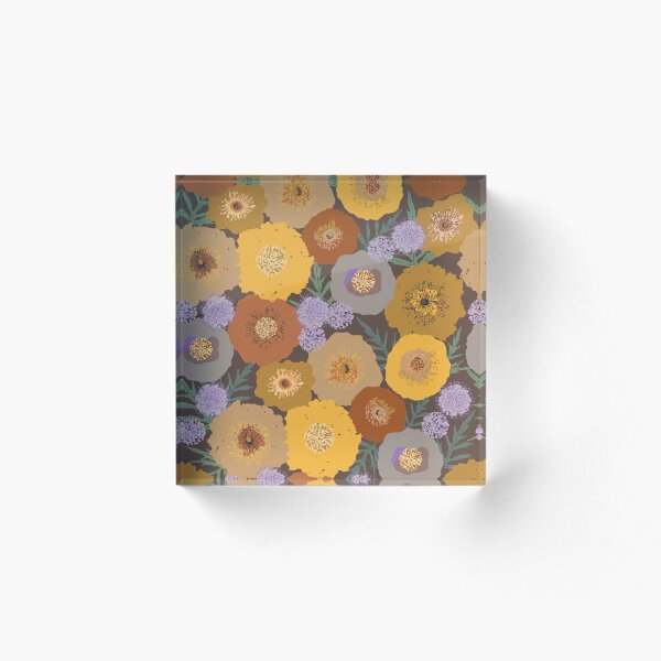 Item preview, BIG FLOWERS IN POP ART STYLE designed and sold by Phanya-Style.