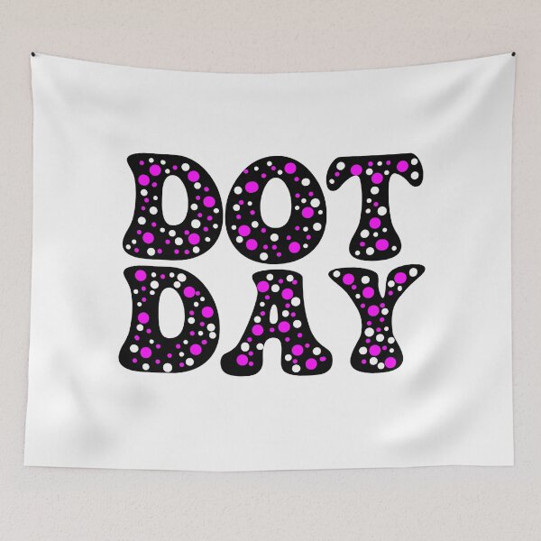 Item preview, Dot Day Lover Typography designed and sold by vibeno1.