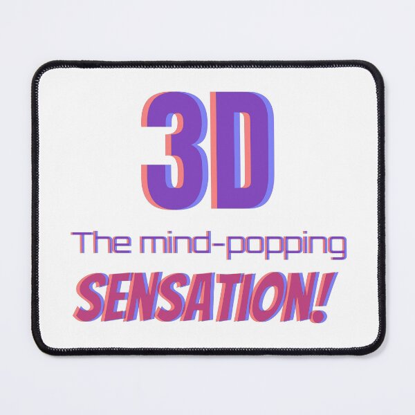 Item preview, 3D: THE MIND POPPING SENSATION IN ACTUAL 3D designed and sold by HydeZero.