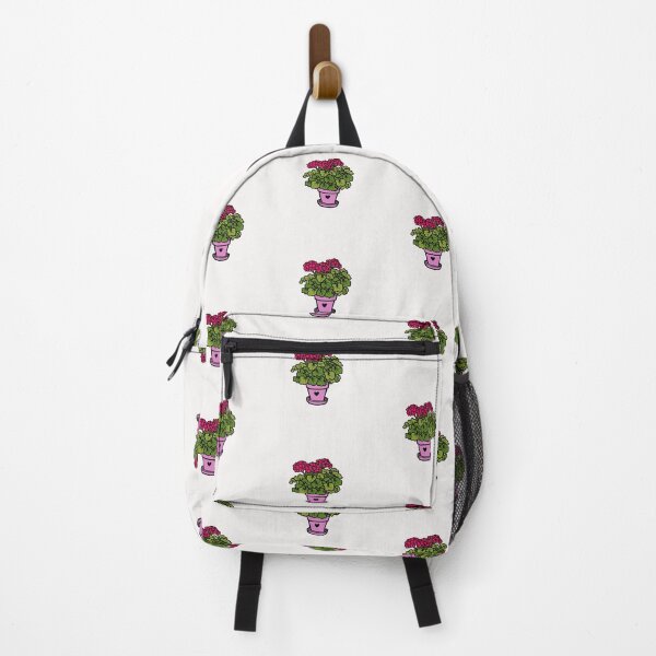 Item preview, pink geranium potted flower plant designed and sold by Floralsharry.