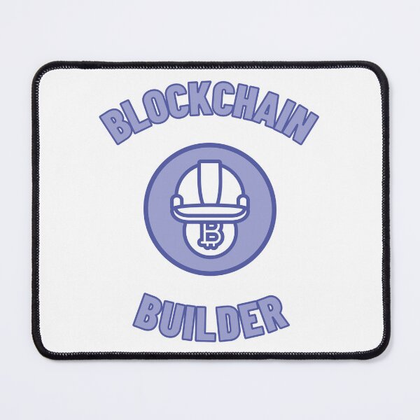 Item preview, Blockchain Builder LOGO BLUE Crypto bull run Bitcoin btc eth blockchain money cash assets designed and sold by to-esu.
