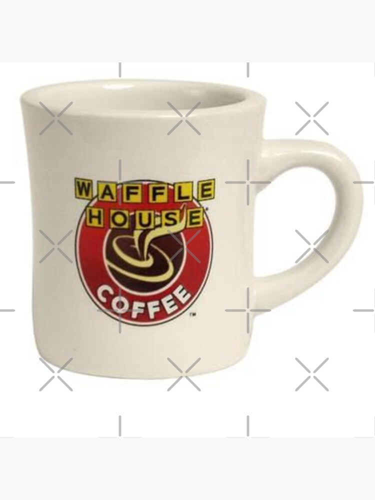 "waffle house mug" Sticker for Sale by creativespaces Redbubble
