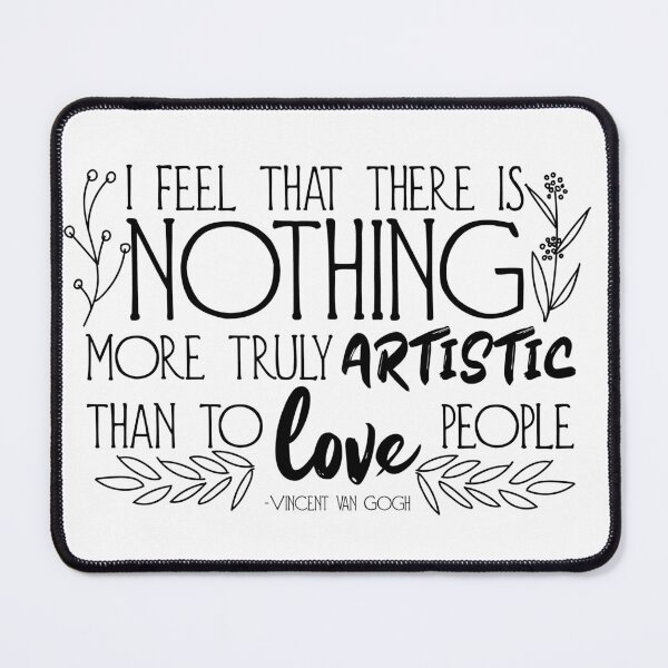 Item preview, Artistic to Love People - Van Gogh Quote - Radiate Positivity designed and sold by abramichellemorris.