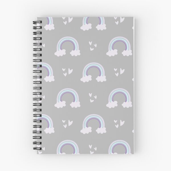 Item preview, Baby Blue Modern Rainbow designed and sold by kmstudio.
