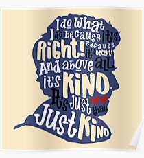Twelfth Doctor- Kindness Poster