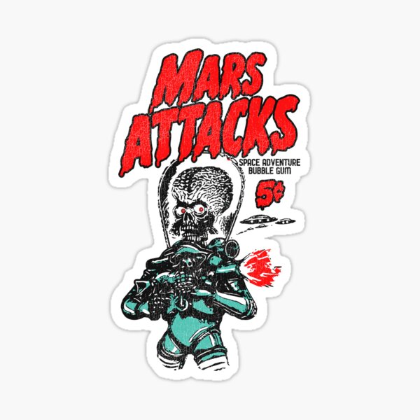 Item preview, Mars Attacks Bubble Gum designed and sold by ourkid.