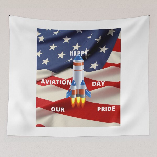 Item preview, NATIONAL AVIATION DAY USA 2022 designed and sold by VividThreadsDesignStudio.