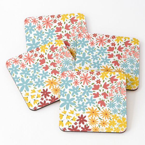 Item preview, Vibrant colour flower design  designed and sold by Sanaura.