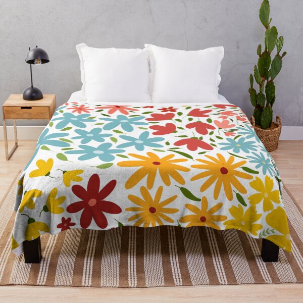Item preview, Vibrant colour flower design designed and sold by Sanaura.