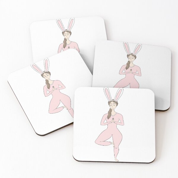 Item preview, Yoga Bunny Girl designed and sold by ElisaPiron.
