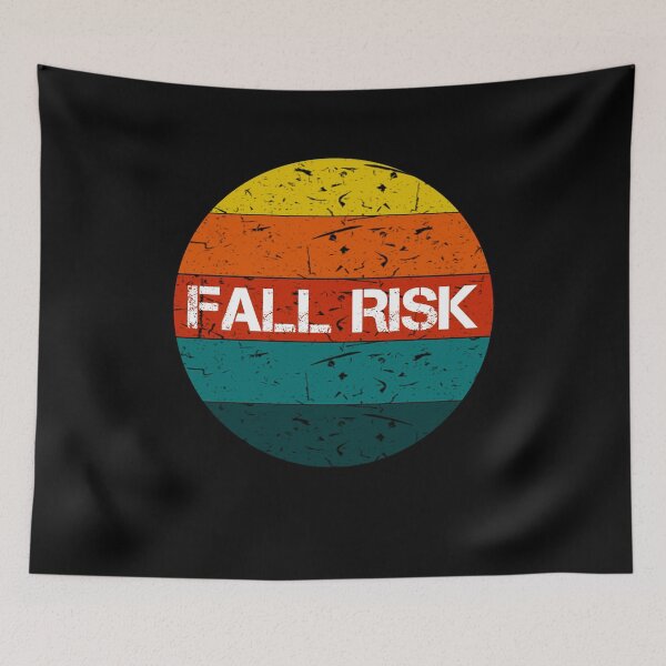 Item preview, Fall Risk Vintage Retro Gift designed and sold by rachidhaz.