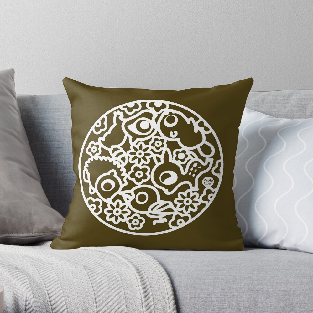 Item preview, Throw Pillow designed and sold by PaolaOpal.
