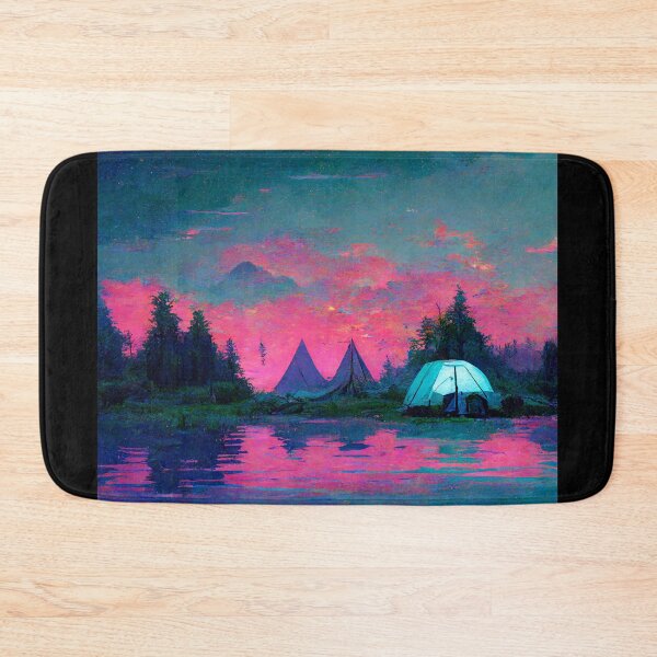 Artikelvorschau, Vaporwave-Camping entworfen und verkauft von MdMathias.