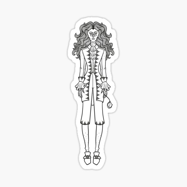 Melissa - Alice au pays des merveilles #03 - Rouge Sticker