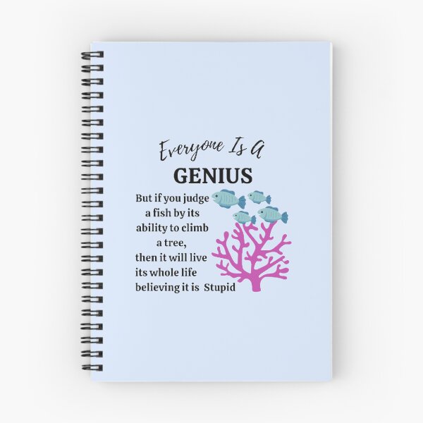 Item preview, Everyone Is A Genius The Best Teacher School of Fishes Design designed and sold by BestTeacher.