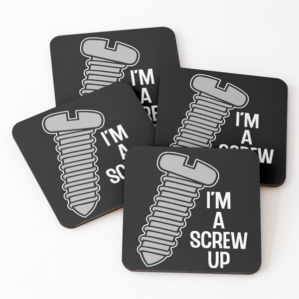 Item preview, I'm A Screw Up designed and sold by TheButtonCrew.