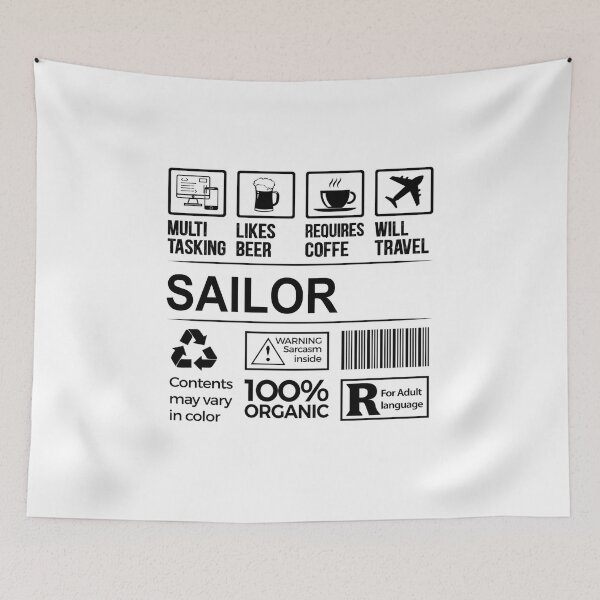 Item preview, sailor T Shirt, MultiTasking Certified Job Gift Item, Job Profession,Mens Womens Girls Dad, sailor Christmas Birthday Gift designed and sold by xlnv.