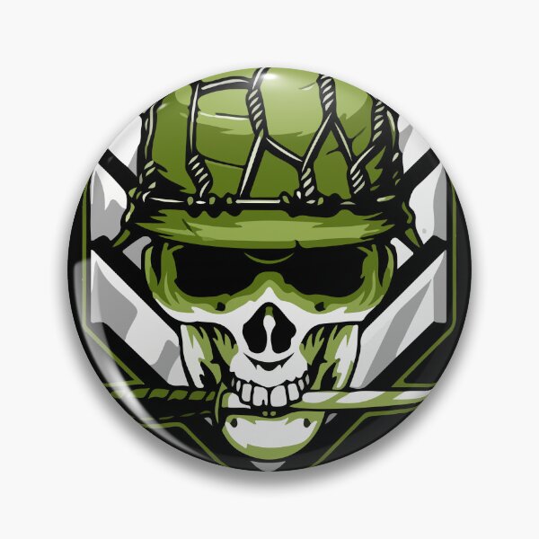 Item preview, Combat Fighter Skull designed and sold by luisalfonso1989.
