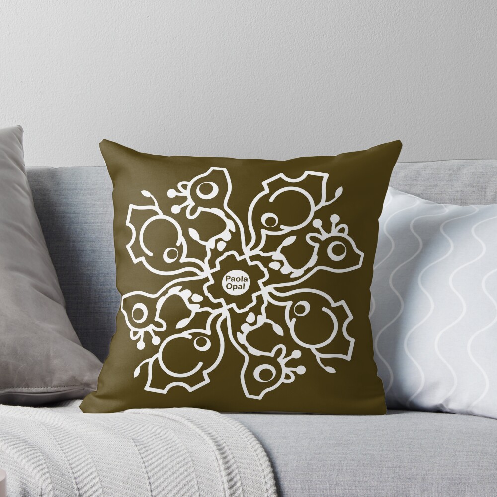Item preview, Throw Pillow designed and sold by PaolaOpal.