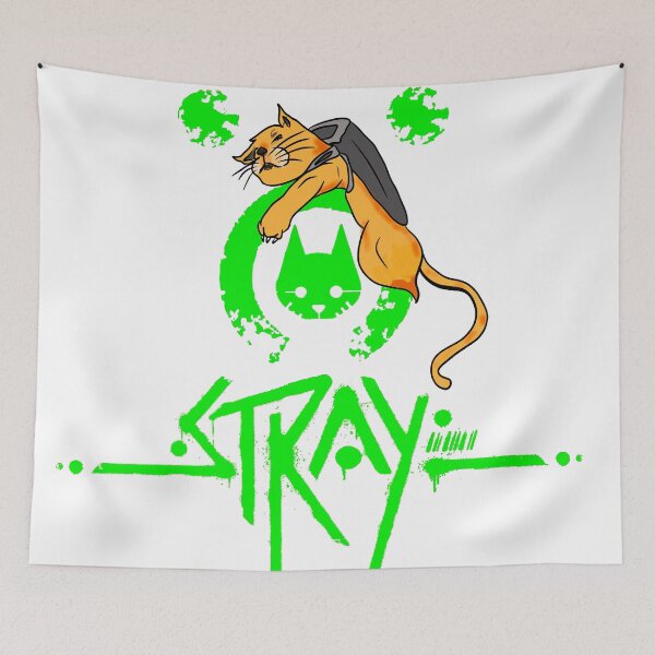 Item preview, Stray Game Outside Logo designed and sold by Alshoalla.