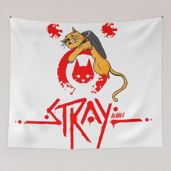 Item preview, Stray Game Outside Logo designed and sold by Alshoalla.