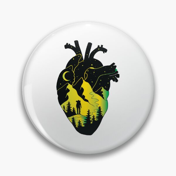 Item preview, mountain heart climbing  designed and sold by XXgooddeedXX.