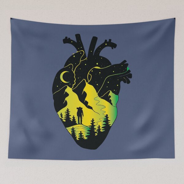 Item preview, mountain heart climbing designed and sold by XXgooddeedXX.