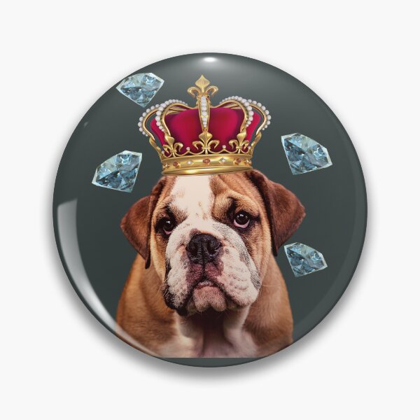 Item preview, Diamond King Bulldog designed and sold by GleamingGiant.