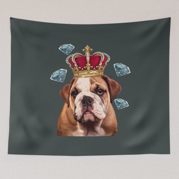 Item preview, Diamond King Bulldog designed and sold by GleamingGiant.