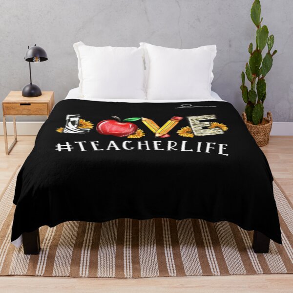 Item preview, Love Teacher Life Red Apple Pencil School Teacher designed and sold by worldmodi.