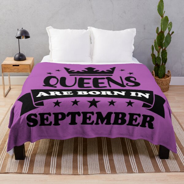 Item preview, Queens Are Born In September. Funny September Birthday, September Lady. Birthday Queen designed and sold by DesignHouse07.