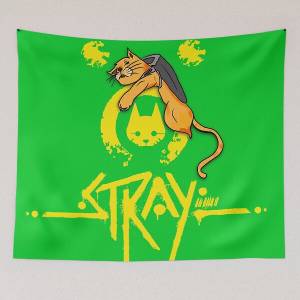Item preview, Stray Game Outside Logo designed and sold by Alshoalla.