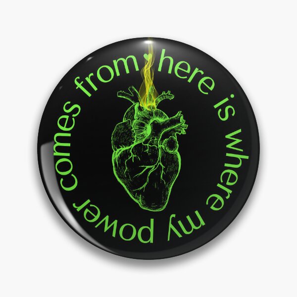 Item preview, Fluorescent Green Anatomical Heart Power T-shirt designed and sold by MagicWolfStar.