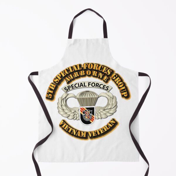Item preview, SOF - 5th SFG - Airborne Badge - Vietnam Veteran designed and sold by Military Insignia Products.